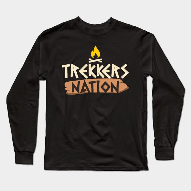 Trekker nation Long Sleeve T-Shirt by ICONZ80